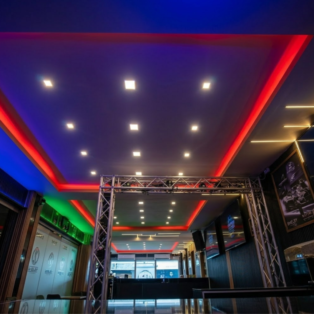 ceiling lights installation